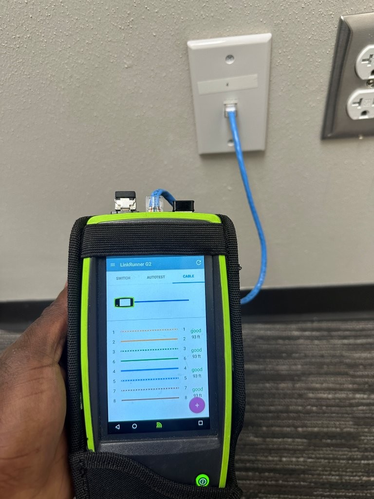 Low Voltage Cabling Installation